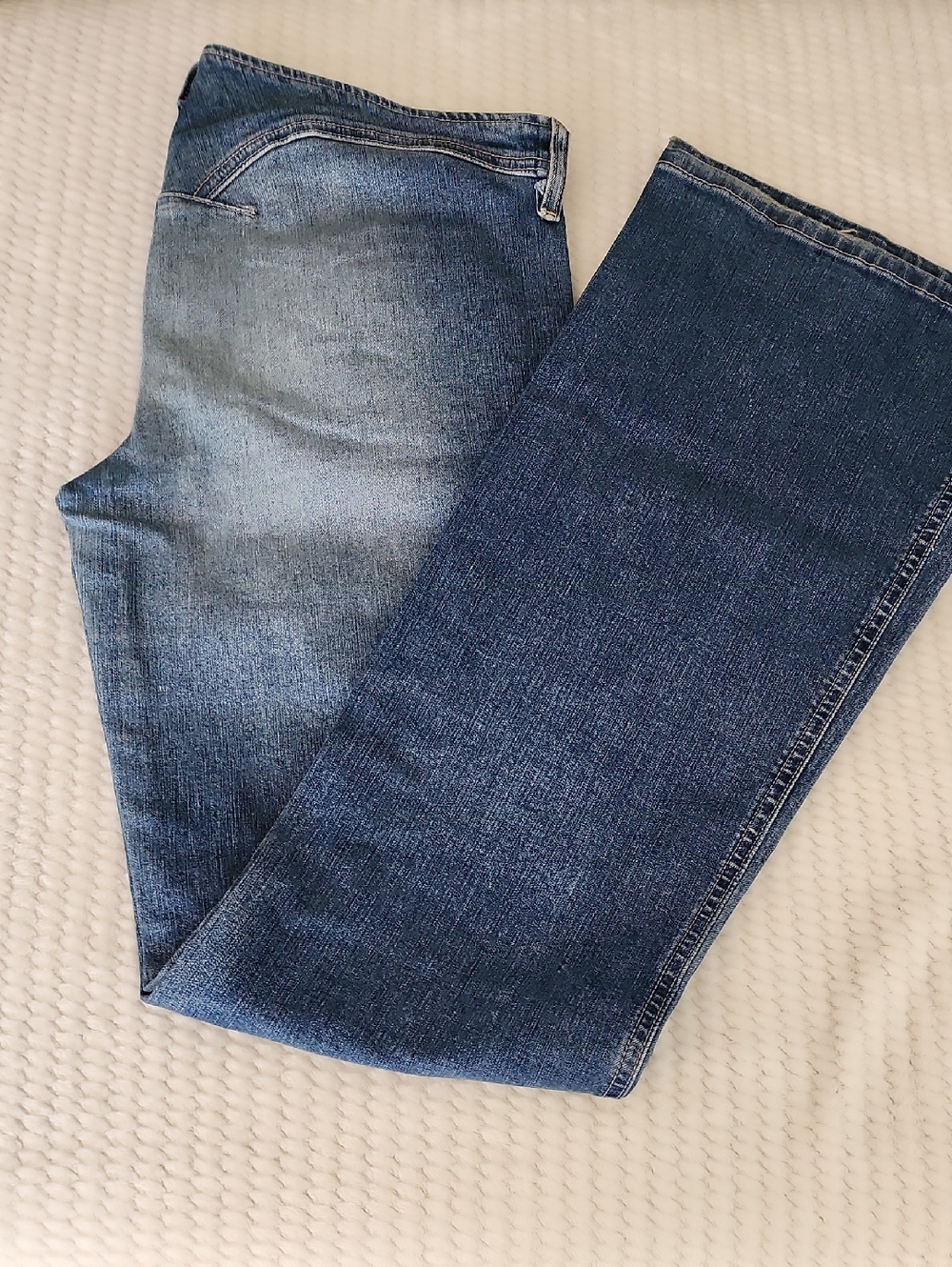 Diesel Vintage Blue Denim  Low Rise Jeans